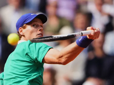 Jannik Sinner vo finále na Roland Garros 2025.