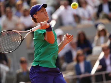 Jannik Sinner vo finále na Roland Garros 2025.