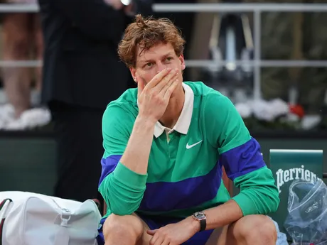 Jannik Sinner po finále na Roland Garros 2025.