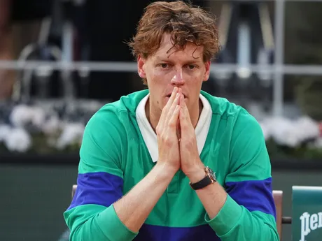 Jannik Sinner po finále na Roland Garros 2025.