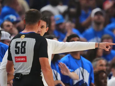 Fotka z rozhodujúceho zápasu číslo 7 vo finále NBA: Oklahoma City Thunder - Indiana Pacers.