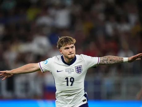 Harvey Elliott počas zápasu Anglicko - Nemecko vo finále na EURO U21 2025 (ME vo futbale do 21 rokov).