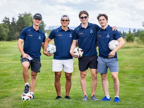 Samuel Kňažko (víťaz turnaja), Martin Chromiak, Samuel Honzek a Dalibor Dvorský.