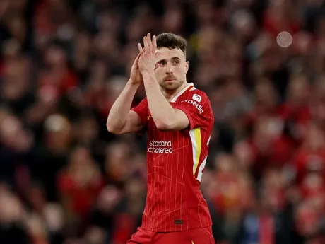 Diogo Jota v drese Liverpool FC.