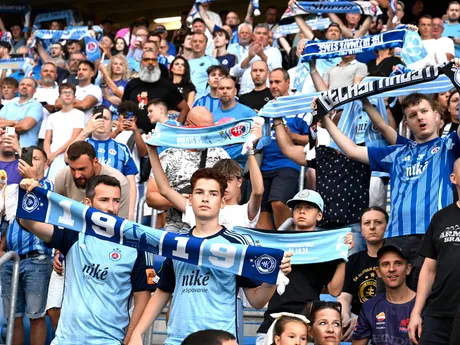 Radosť fanúšikov Slovana.