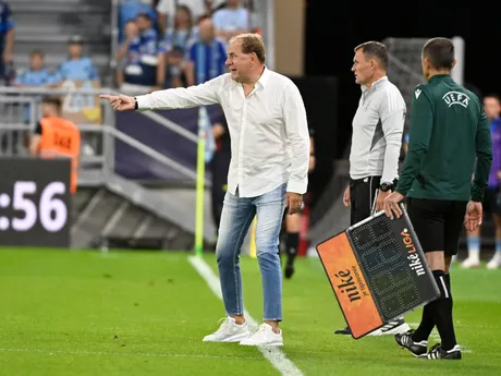 tréner Slovana Vladimír Weiss st.