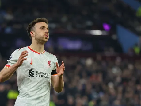 Diogo Jota v drese Liverpool FC.