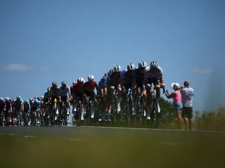 Momentka zo 6. etapy Tour de France 2025