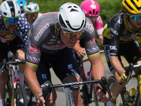 Mathieu van der Poel v 6. etape Tour de France 2025