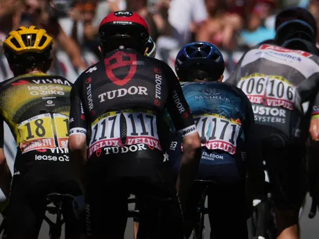 Momentka zo 6. etapy Tour de France 2025