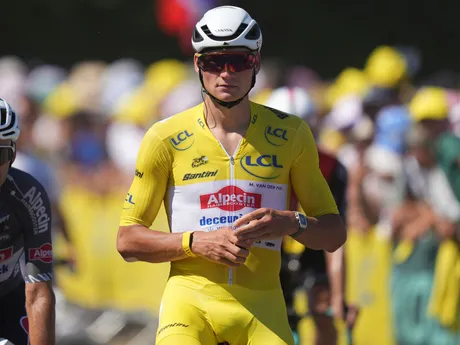 Mathieu van der Poel v 7. etape Tour de France 2025