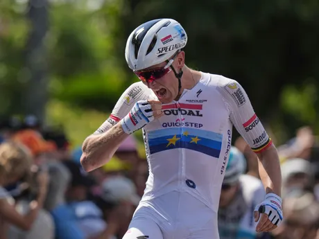 Tim Merlier z tímu Soudal Quick-Step vyhral 9. etapu na Tour de France 2025.