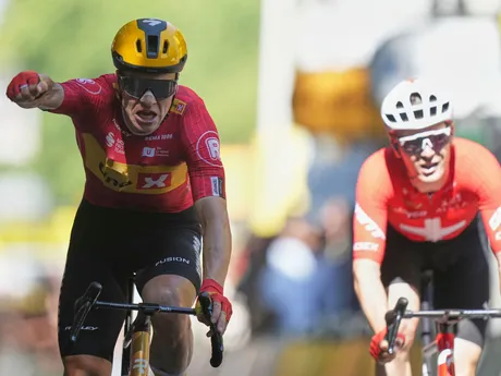 Jonas Abrahamsen vyhral 11. etapu na Tour de France 2025.