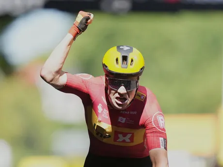 Jonas Abrahamsen vyhral 11. etapu na Tour de France 2025.