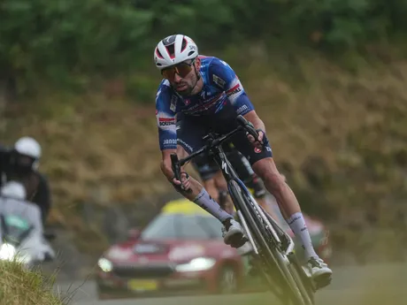 Valentin Paret Peintre počas 14. etapy na Tour de France 2025.