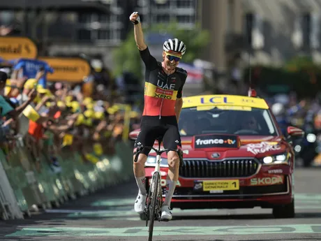 Tim Wellens počas 15. etapy Tour de France 2025.