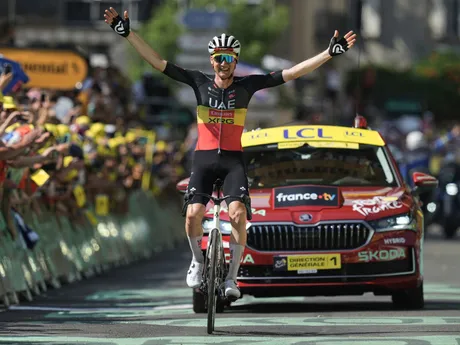 Tim Wellens počas 15. etapy Tour de France 2025.