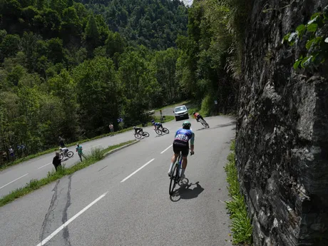 Callum Scotson počas 18. etapy Tour de France 2025.