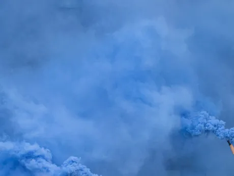 Na snímke fnúšikovia Slovana v zápase 4. kola futbalovej Niké ligy medzi ŠK Slovan Bratislava - MFK Skalica.