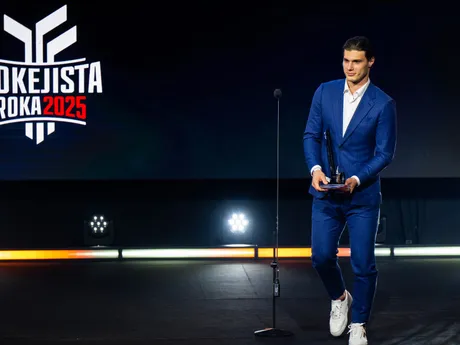 Juraj Slafkovský získal cenu v kategórii Najlepší útočník (Cena Jozefa Golonku)