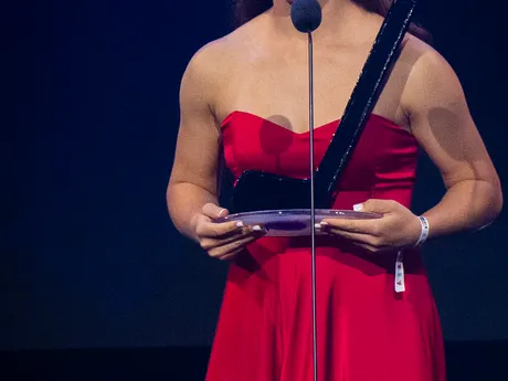  Nela Lopušanová získala ocenenie v kategórii Najlepša hokejistka