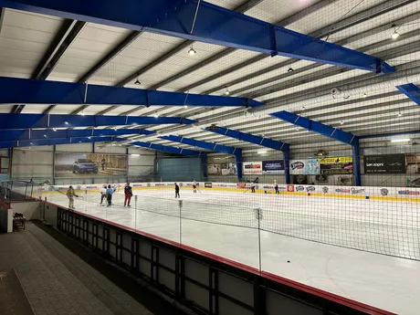 Ľadová plocha v Aréne Mariána Gáboríka (MG Rink).