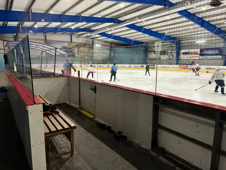 Ľadová plocha v Aréne Mariána Gáboríka (MG Rink).