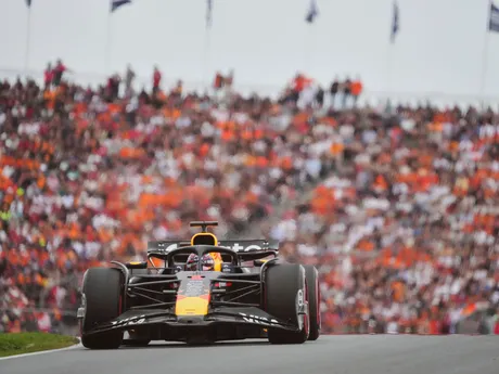 Max Verstappen počas Veľkej ceny Holandska 2025. 