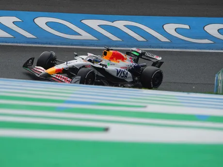 Isack Hadjar počas Veľkej ceny Holandska 2025. 