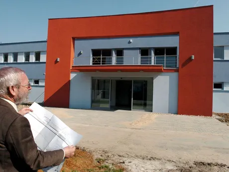 Aréna Mariána Gáboríka (MG Rink) pred otvorením. 