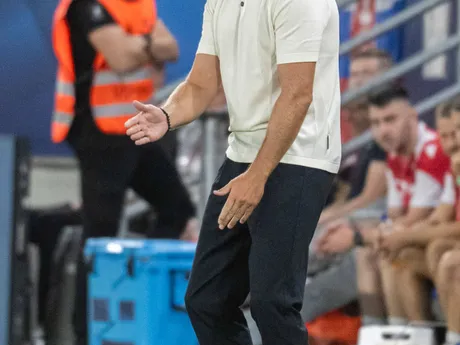 Na snímke tréner Nemecka Julian Nagelsmann v úvodnom kvalifikačnom zápase na MS 2026 A-skupiny Slovensko - Nemecko