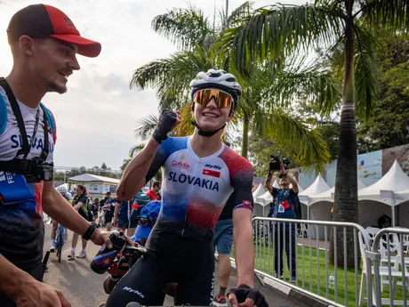 Viktória Chladoňová získala striebornú medailu v pretekoch U23 na MS v cyklistike 2025.