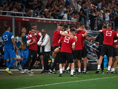 Radosť Slovákov v zápase Slovensko - Nemecko (Kvalifikácia MS 2026)