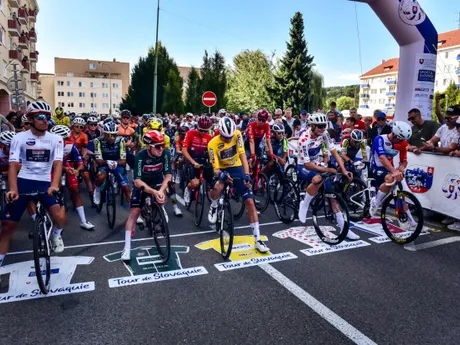 Štart 5. etapy Okolo Slovenska 2025 v Novej Dubnici