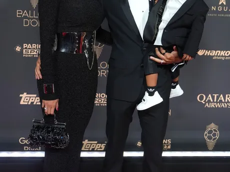 Raphinha počas galavečera Zlatá lopta 2025