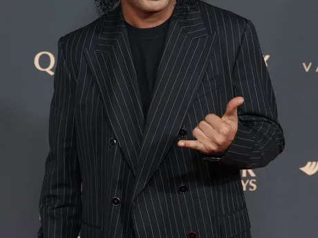 Ronaldinho počas galavečera Zlatá lopta 2025