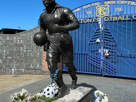Štadión Evertonu - Goodison Park.