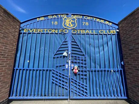 Štadión Evertonu - Goodison Park.