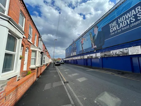 Štadión Evertonu - Goodison Park.