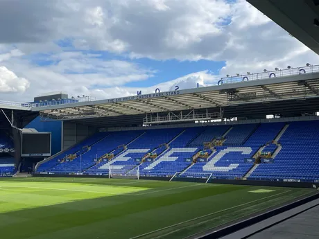 Štadión Evertonu - Goodison Park.