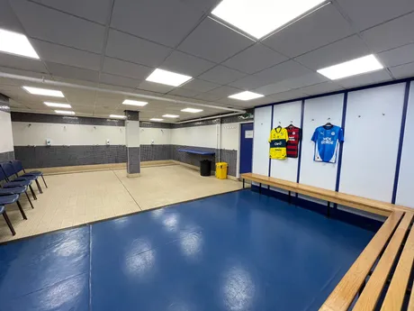 Štadión Evertonu - Goodison Park.