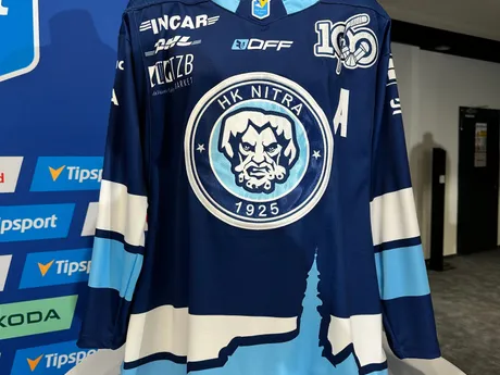 Nový dres HK Nitra. 