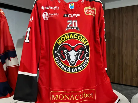Nová sada dresov HC MONACObet Banská Bystrica. 