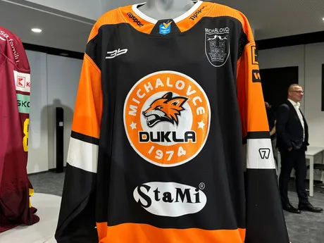 Nový dres HK Dukla Michalovce. 