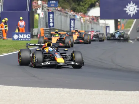Max Verstappen počas Veľkej ceny Talianska 2025. 