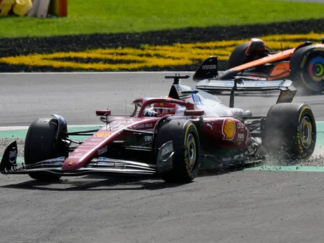 Charles Leclerc počas Veľkej ceny Talianska 2025. 