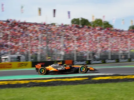 Lando Norris počas Veľkej ceny Talianska 2025. 