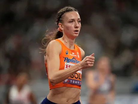 Holanďanka Femke Bolová vo finále v behu na 400 m cez prekážky na MS v atletike 2025.