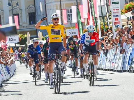 Paul Magnier vyhral 3. etapu na Okolo Slovenska 2025. 