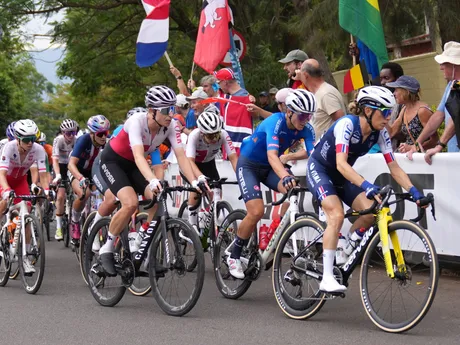 Pauline Ferrand-Prevot na MS v cyklistike 2025.